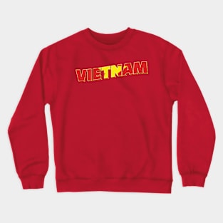 Vietnam vintage style retro souvenir Crewneck Sweatshirt